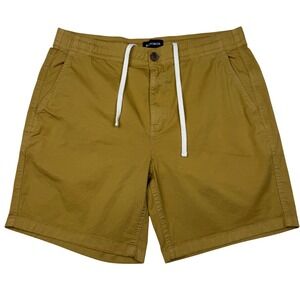 Bonobos Chino Shorts Mens Medium 7" Inseam Drawstring Elastic Waist Stretch